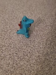 Totodile pokemon action figure 4cm. x 3cm.