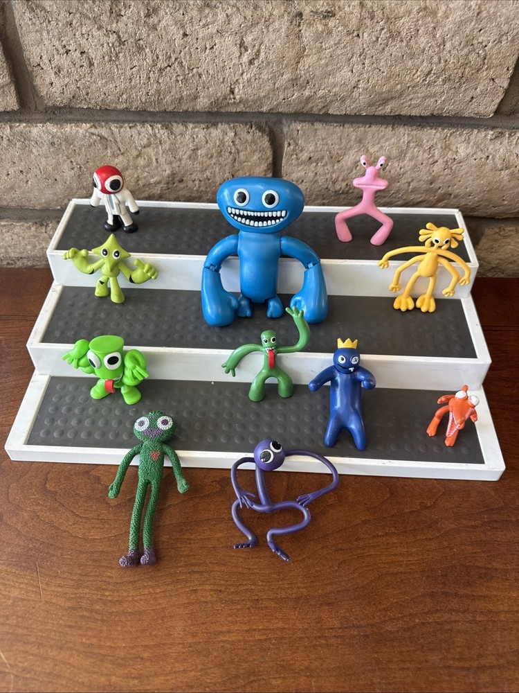 Official Garten Of Banban Action Figures Jumbo Josh Blue 4.5 ” Lot Of 11
