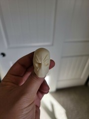 Custom Deadpool headsculpt 1/6 12 in UNPAINTED!!! X-Men new mutants 98 9.8 C