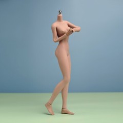 TBLeague 1:6 PLSB2021-S45A Suntan Small Bust 12in Female Figure Body Model Doll