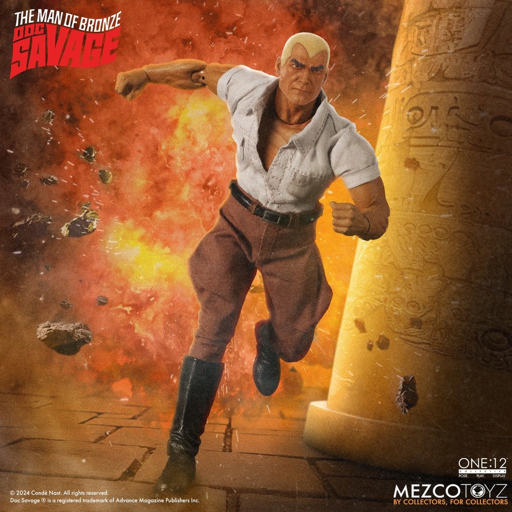 Mezco One 12 Doc Savage Deluxe Edition Action Figure