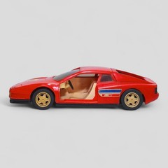 MACGYVER GLASSLITE BRAZIL VEHICLE SET MONSTER TRUCK + FERRARI VINTAGE 80’S