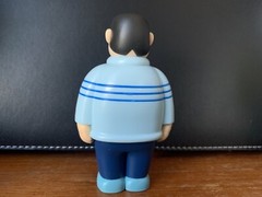 Doraemon Beautiful Gian Figure 4” Gacha Toy Fujiko F. Fujio Museum Exclusive F/S