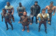 Robin Hood Prince Of Thieves Kenner Action Figure Lot Azeem Sheriff Little John