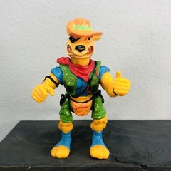 VTG TMNT Walkabout Kangaroo Figure Teenage Mutant Ninja Turtles 1991