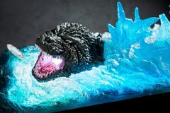 Godzilla -1.0 Box Tissue Case Figure Minus One Sea Ver. Japan 200x130x200mm NEW