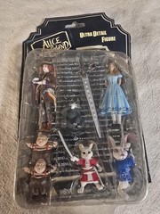 Medicom Disney Alice In Wonderland Ultra Detail Figure Set 7pc Very RARE