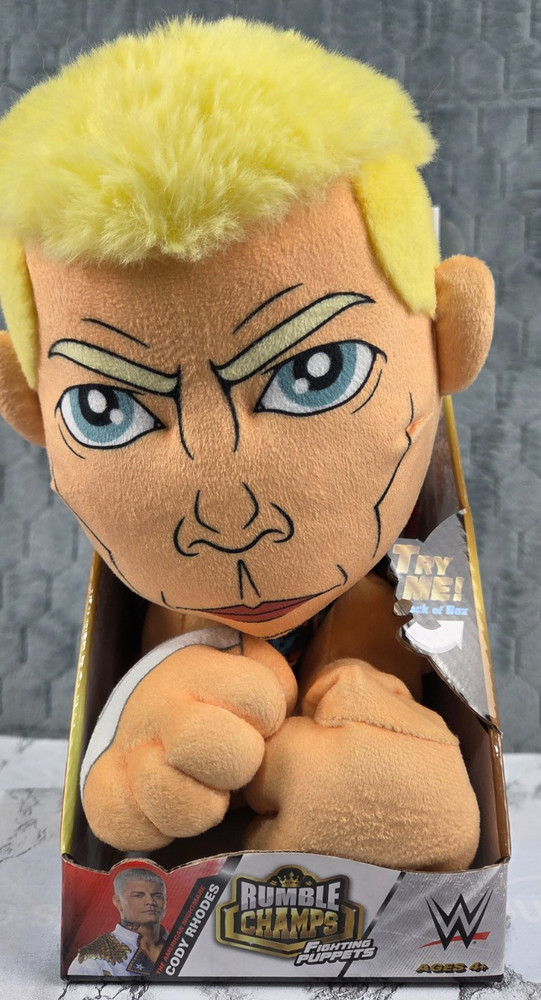 WWE Cody Rhodes Rumble Champs Fighting Puppet NIB ◽️