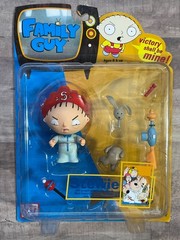 Family Guy Bedtime Stewie Action Figure Series 1 Mezco Sealed G5