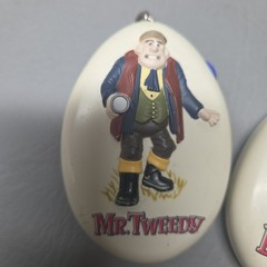 Chicken Run Talking Keychain Lot Mr Tweedy Bunty Playmates 2000 Vintage