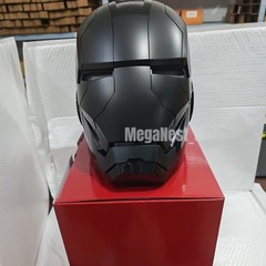2026 BLACK Iron Man MK5 Helmet 1:1 Voice-controlled Mask Transform Cosplay Prop