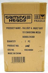 NEW HUGE 15″ Fallout 4 Vault Boy CHARISMA 111 Mega Bobblehead Figure Gaming 76