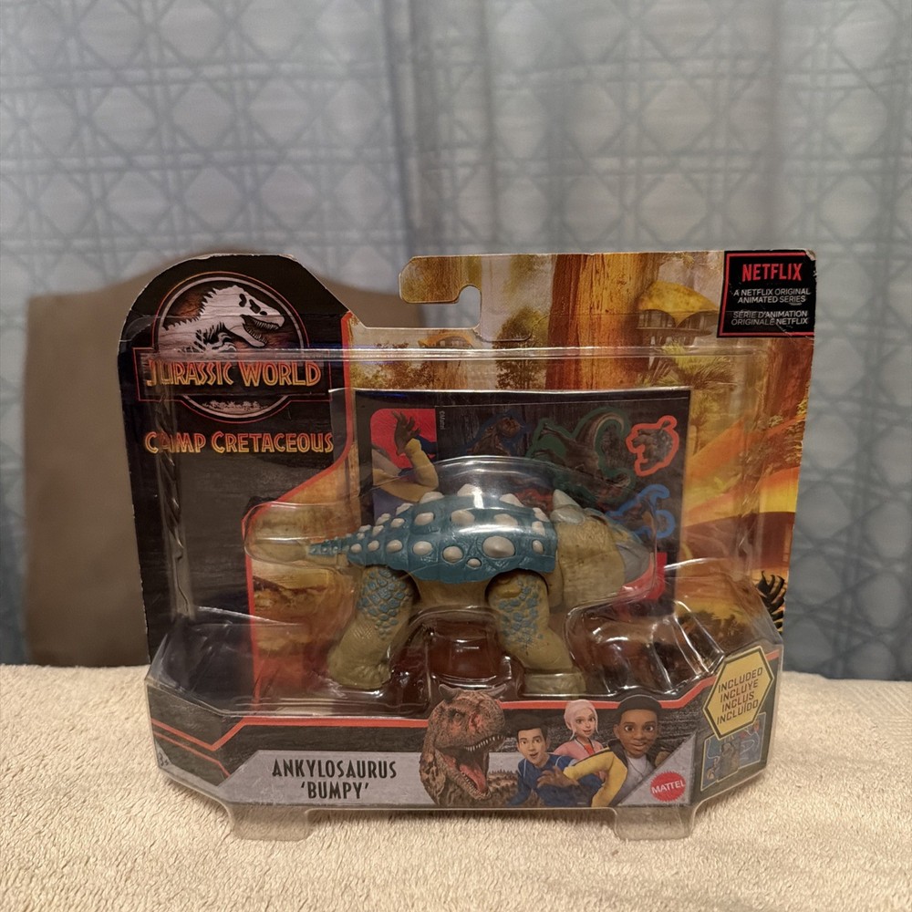 Jurassic World Camp Cretaceous Ankylosaurus Bumpy Netflix New