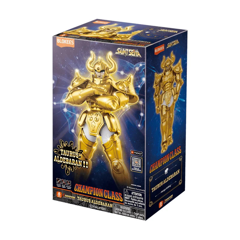 BLOKEES SAINT SEIYA CHAMPION CLASS TAURUS ALDEBARAN MODEL KIT & STAND