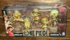Netflix One Piece Treasure Chest Minifigure Pack: LUFFY/ZORO/NAMI/USOPP/SANJI