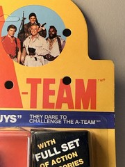 Vintage Galoob A-Team Python Bad Guys Action Figure New On Card, Unpunched 1983