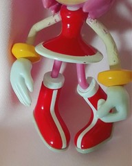 Sonic Figure Amy Rose Toy Island Sonic X Megabot Sonic the Hedgehog 2006 RARE