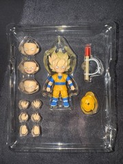 SH Figuarts Super Saiyan Son Goku Mini Daima Dragon Ball Z Action Figure READ