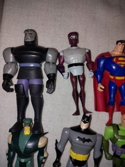 Huge Action Figure Lot of 15 DC Universe Justice League Unlimited 4″ Blue Beetle