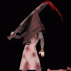 Pyramid Head Red Pyramid Thing 1/12 Scale Action Figure Cloth Clothes Articulate