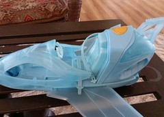 2016 DC Super Hero Girls Wonder Woman Invisible Jet Plane Mattel