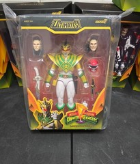 Super7 ULTIMATES! Mighty Morphin Power Rangers Set of 11 White, Green, Red, Bulk