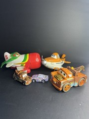 Lot Disney Planes JUMBO 8″ Figures El Chupacabra & Dusty RARE 6″ Pixar And More