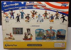 American Patriots Action Figures Franklin Washington Jefferson Odyssey Toys 2006