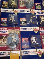Huge Lot MLB Kenner Starting lineup SLU Nolan Ryan Bonds Clemente Collection