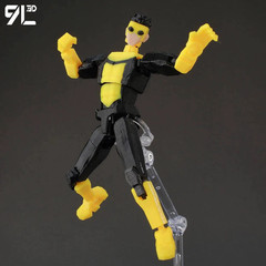 NEW 9L3D Lucky13 2.0 Invincible 1/12 Multi-Jointed Action Figure T13