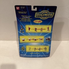 VINTAGE Digimon Digivolving BlackWarGreymon 2000 Bandai Toy Figure Card