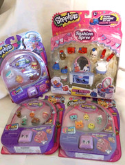 Shopkins Collectible Doll Toy Accessory Mixed Lot New Unopened Season 5 4 Items
