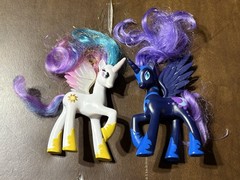My little Pony G4 Celestia & Nightmare Moon Midnight In Canterlot Toy Figure