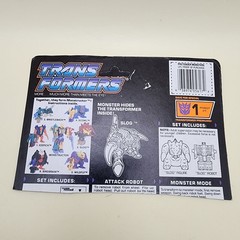 TRANSFORMERS G1 (Vtg 1989) SLOG Pretender Monsters Monstructor [COMPLETE]