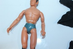 Vintage Mego 1974 Mr. Spock Articulating Toy Action Figure 8″ Tall With Clothes