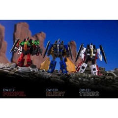 Dr.Wu DW-E21 DW-E20 DW-E19 TURBO ELEGY PROPEL Mini Transform Toys Action Figure