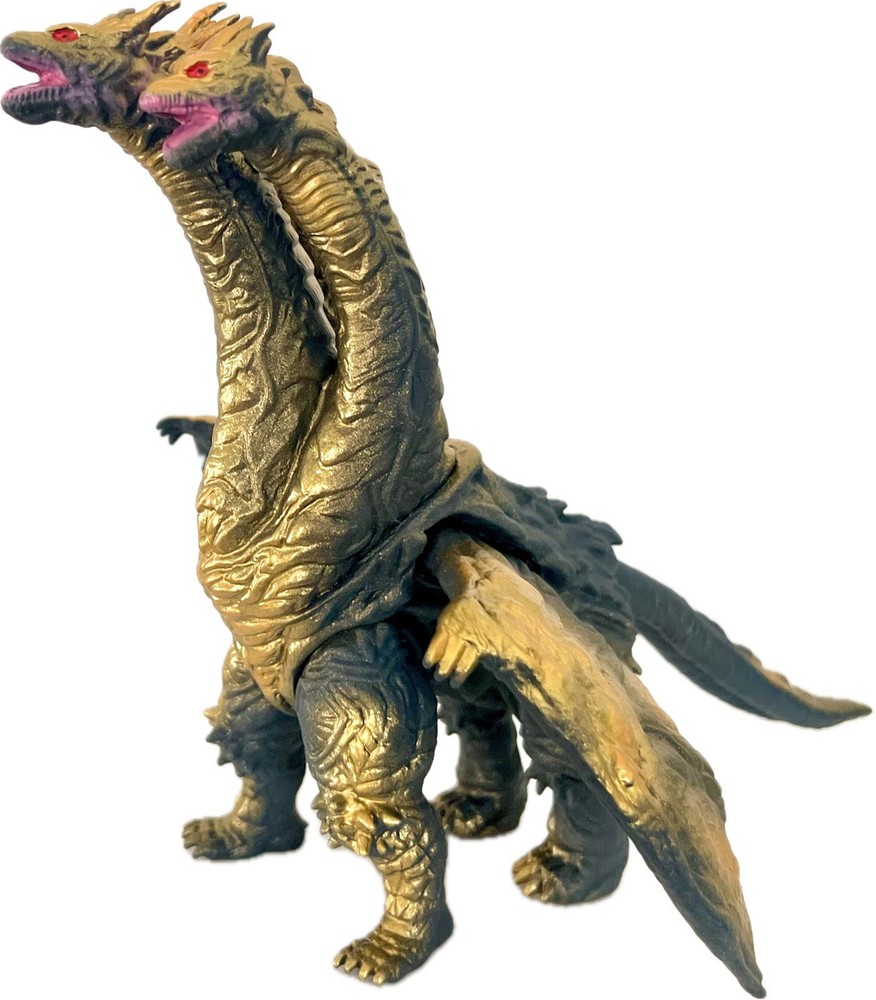 7” GODZILLA action figure KAISER GHIDORAH kaizer BANDAI toho final wars dragon