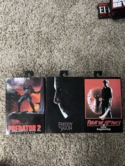 NECA FRIDAY THE 13TH PART 5, FREDDY VS JASON & PREDATOR 2 CITY HUNTER! MINT!!!!!