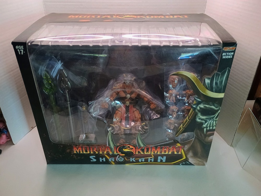 Shao Kahn 1:10 Scale I Mortal Kombat (MK2) I Storm Collectibles Used Complete