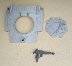 Star Wars Kenner AT-ST Parts – Replacement Top Canopy, Hatch & Gun 3D Printed