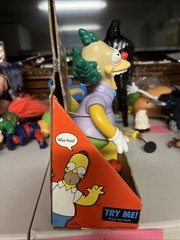 The Simpsons 8″ Krusty the Clown Talking Wobble Figure – Gemmy 2003