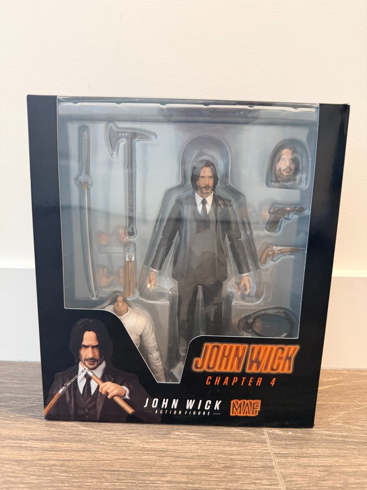 Medicom Toy MAFEX No.212 John Wick (JOHN WICK CHAPTER 4) 6″ NIB