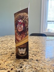 WWE Elite Legends Greatest Hits The Ultimate Warrior Figure W/ Purple WWF Title