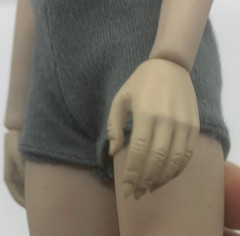 1/6 Female Flexible Seamless Doll Body For 12″ Greyish Posable Action Figure B