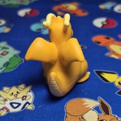 Pokemon Dragonite Laughing Figure Finger Puppet B 2020 Nintendo Bandai Japan USA