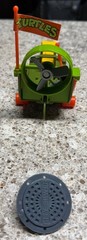 1988 TMNT Cheapskate Teenage Mutant Ninja Turtles Playmates Skateboard Vintage