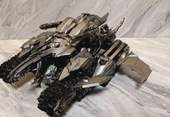 Tank Mega Commander LS-06 Megatron Transformers Action Figure Die Cast Metal Si…