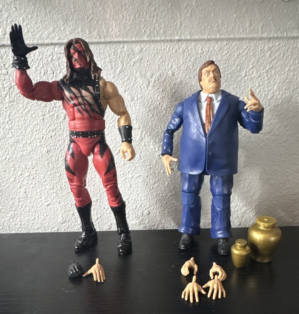 Mattel WWE 2-Figures Kane Monday Night Wars Paul Bearer Series 106 Chase