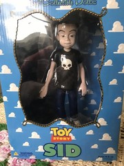 1996 RARE MIB MEDICOM TOY STORY ANDY & SID VINYL COLLECTIBLE DOLLS SET