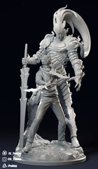 Sung Jin Woo and Igris Resin Figure / Statue various sizes